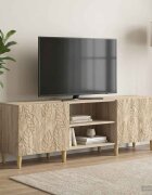 vidaXL ТВ шкаф 150 x 31 x 50 см Дъб сонома Инженерна дървесина