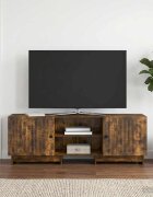 vidaXL ТВ шкаф 150 x 31 x 50 см Опушен дъб Инженерен дървен материал