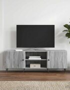 vidaXL ТВ шкаф 150 x 31 x 50 см Сива сонома Инженерна дървесина