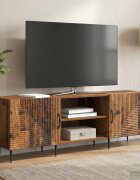 vidaXL ТВ шкаф 150 x 31 x 50 см Старо дърво Инженерна дървесина