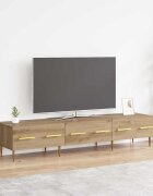 vidaXL ТВ шкаф 150 x 36 x 30 см Дъб Инженерна дървесина