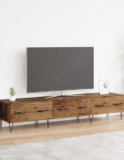 vidaXL ТВ шкаф 150 x 36 x 30 см Старо дърво Инженерна дървесина