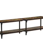 vidaXL ТВ шкаф 150x30x41 см масивно регенерирано дърво