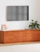 vidaXL ТВ шкаф 156 x 37 x 45 см Кафяво Инженерна дървесина