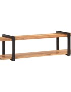 vidaXL ТВ шкаф 160x40x40 см акациево дърво масив