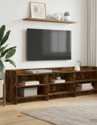 vidaXL ТВ шкаф 168 x 33 x 47 см Опушен дъб Инженерна дървесина