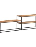 vidaXL ТВ шкаф 180x30x50 см акациево дърво масив