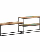 vidaXL ТВ шкаф 180x30x50 см регенерирано дърво масив
