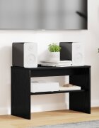 vidaXL ТВ шкаф 60 x 30 x 40 см Черния дъб Инженерна дървесина