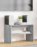 vidaXL ТВ шкаф 60 x 30 x 40 см Сив Сонома Инженерна дървесина