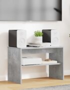 vidaXL ТВ шкаф 60 x 30 x 40 см Циментено сиво Инженерна дървесина
