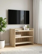 vidaXL ТВ шкаф 60 x 33 x 47 см Дъб сонома Инженерна дървесина