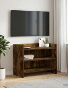vidaXL ТВ шкаф 60 x 33 x 47 см Опушен дъб Инженерна дървесина