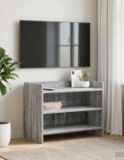 vidaXL ТВ шкаф 60 x 33 x 47 см Сив Сонома Инженерна дървесина