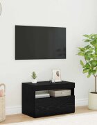 vidaXL ТВ шкаф 60 x 35 x 40 см Черния дъб Инженерна дървесина