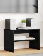 vidaXL ТВ шкаф 60 x 35 x 40 см Черния дъб Инженерна дървесина