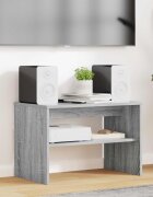 vidaXL ТВ шкаф 60 x 35 x 40 см Сив Сонома Инженерна дървесина