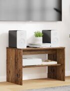 vidaXL ТВ шкаф 60 x 35 x 40 см Старо дърво Инженерна дървесина