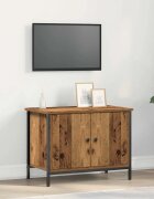 vidaXL ТВ шкаф 60 x 35 x 45 см Старо дърво Инженерна дървесина