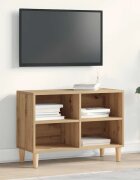 vidaXL ТВ шкаф 695 x 30 x 50 см artisian oak Инженерна дървесина