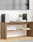 vidaXL ТВ шкаф 80 х 30 х 40 см Дъб Инженерна дървесина