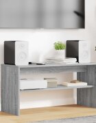 vidaXL ТВ шкаф 80 х 30 х 40 см Сив Сонома Инженерна дървесина