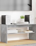 vidaXL ТВ шкаф 80 х 30 х 40 см Циментено сиво Инженерна дървесина