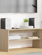 vidaXL ТВ шкаф 80 x 35 x 40 см Сонома дъб Инженерна дървесина