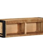 vidaXL ТВ шкаф 80x30x25 cm Масивна груба дървесина Манго