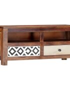 vidaXL ТВ шкаф 90x30x40 cм акациево дърво масив
