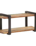 vidaXL ТВ шкаф 90x40x40 см регенерирано дърво масив