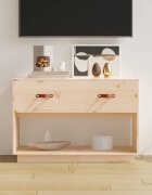 vidaXL ТВ шкаф 90x40x60 см бор масив