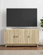 vidaXL ТВ шкаф 99 x 345 x 50 см Дъб сонома Инженерна дървесина