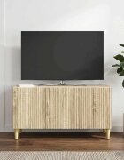 vidaXL ТВ шкаф 99 x 345 x 50 см Дъб сонома Инженерна дървесина