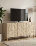 vidaXL ТВ шкаф 99 x 345 x 50 см Дъб сонома Инженерна дървесина