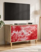 vidaXL ТВ шкаф AACHEN 69 x 33 x 50 см Сонома Инженерна дървесина