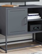 vidaXL ТВ шкаф антрацит 68x39x605 см стомана