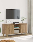 vidaXL ТВ шкаф Artisan Oak 102x35x50 cm Инженерна дървесина
