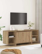 vidaXL ТВ шкаф Artisan Oak 130x35x50 cm Инженерна дървесина
