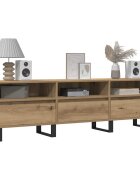 vidaXL ТВ шкаф Artisan Oak 150x30x445 cm Инженерна дървесина