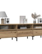 vidaXL ТВ шкаф Artisan Oak 150x30x445 cm Инженерна дървесина