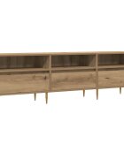 vidaXL ТВ шкаф Artisan Oak 150x30x445 cm Инженерна дървесина