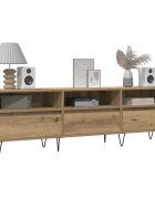 vidaXL ТВ шкаф Artisan Oak 150x30x445 cm Инженерна дървесина