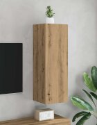 vidaXL ТВ шкаф Artisan Oak 305x30x90 cm Инженерна дървесина