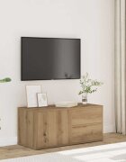 vidaXL ТВ шкаф Artisan Oak 80x34x355 cm Инженерна дървесина