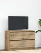 vidaXL ТВ шкаф Artisan Oak 80x35x54 cm Инженерна дървесина