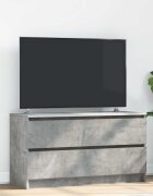 vidaXL ТВ шкаф Бетон сив 100x35x54 cm Инженерна дървесина