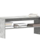 vidaXL ТВ шкаф бетонно сив 100x40x40 см ПДЧ