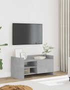 vidaXL ТВ шкаф бетонно сив 80x35x40 см инженерно дърво