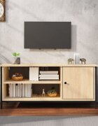 vidaXL ТВ шкаф бетонно сиво 100x40x45 см инженерно дърво
